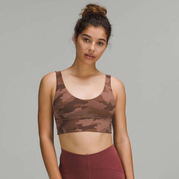 Lululemon Align brown reversible camouflage sport bra size 8. NWOT - Picture 1 of 16